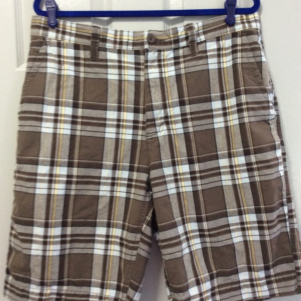 Sonoma Men’s Plaid Shorts size 36